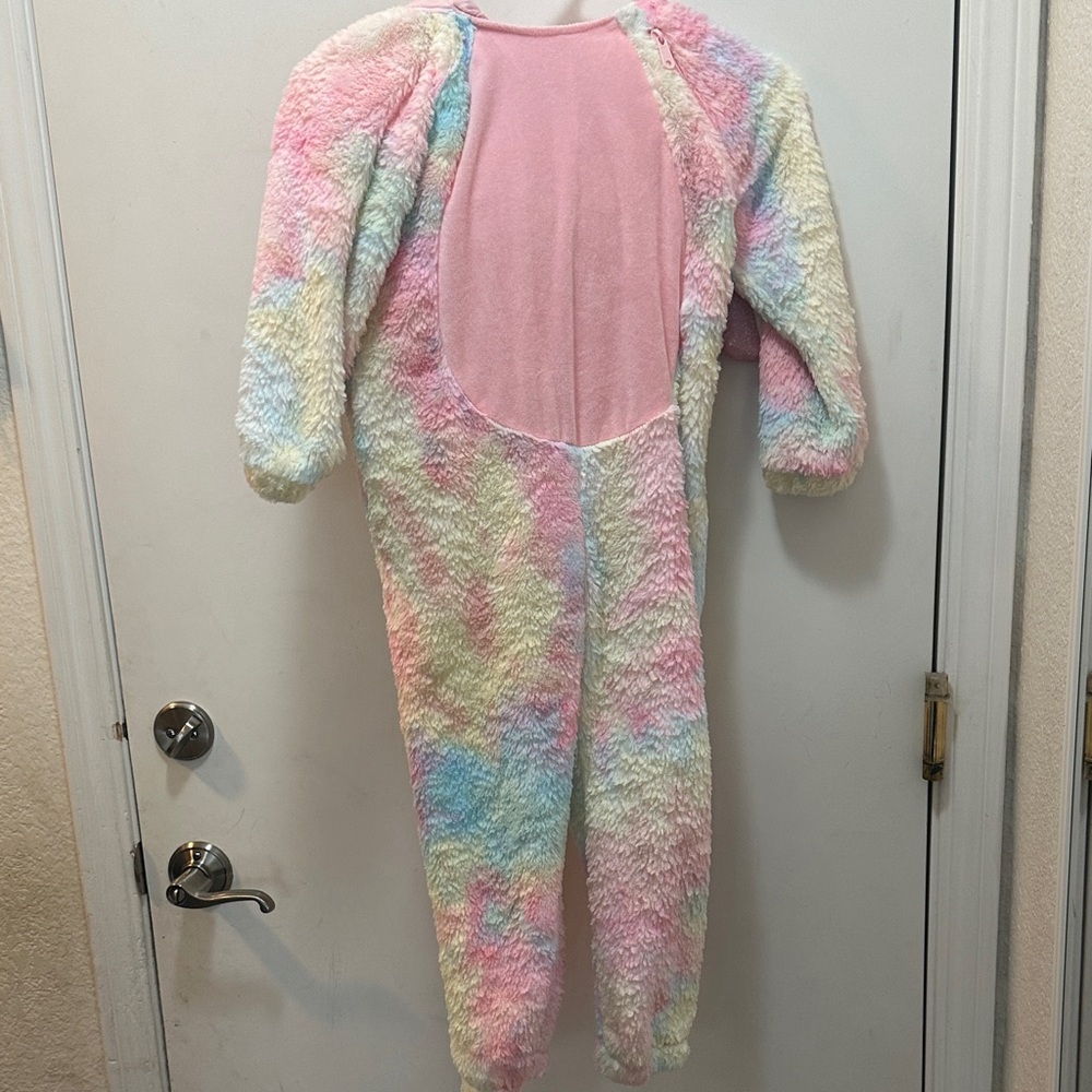 Pegasus Costume With Pastel Fleece for Kids Size 4/5 - Picture 2 of 10